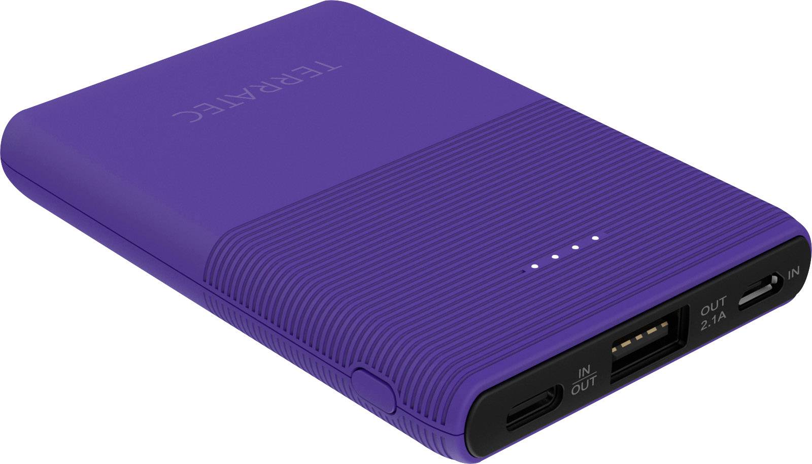 Terratec P50 Powerbank 5000 mAh LiPo Blau-0