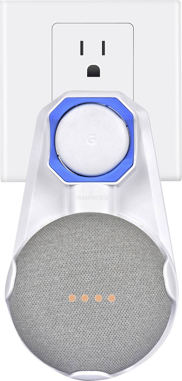 Terratec Hold ME Google Wandhalterung Weiß Passend für (Sprachassistenten):Google Home Mini