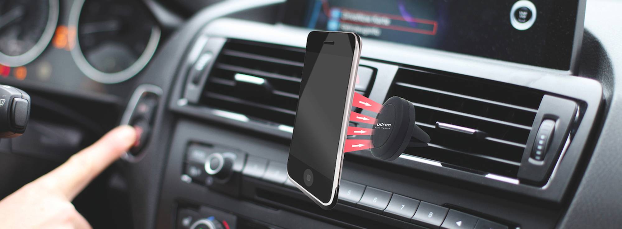 Ultron magnetic car Lüftungsgitter Handy-Kfz-Halterung-1