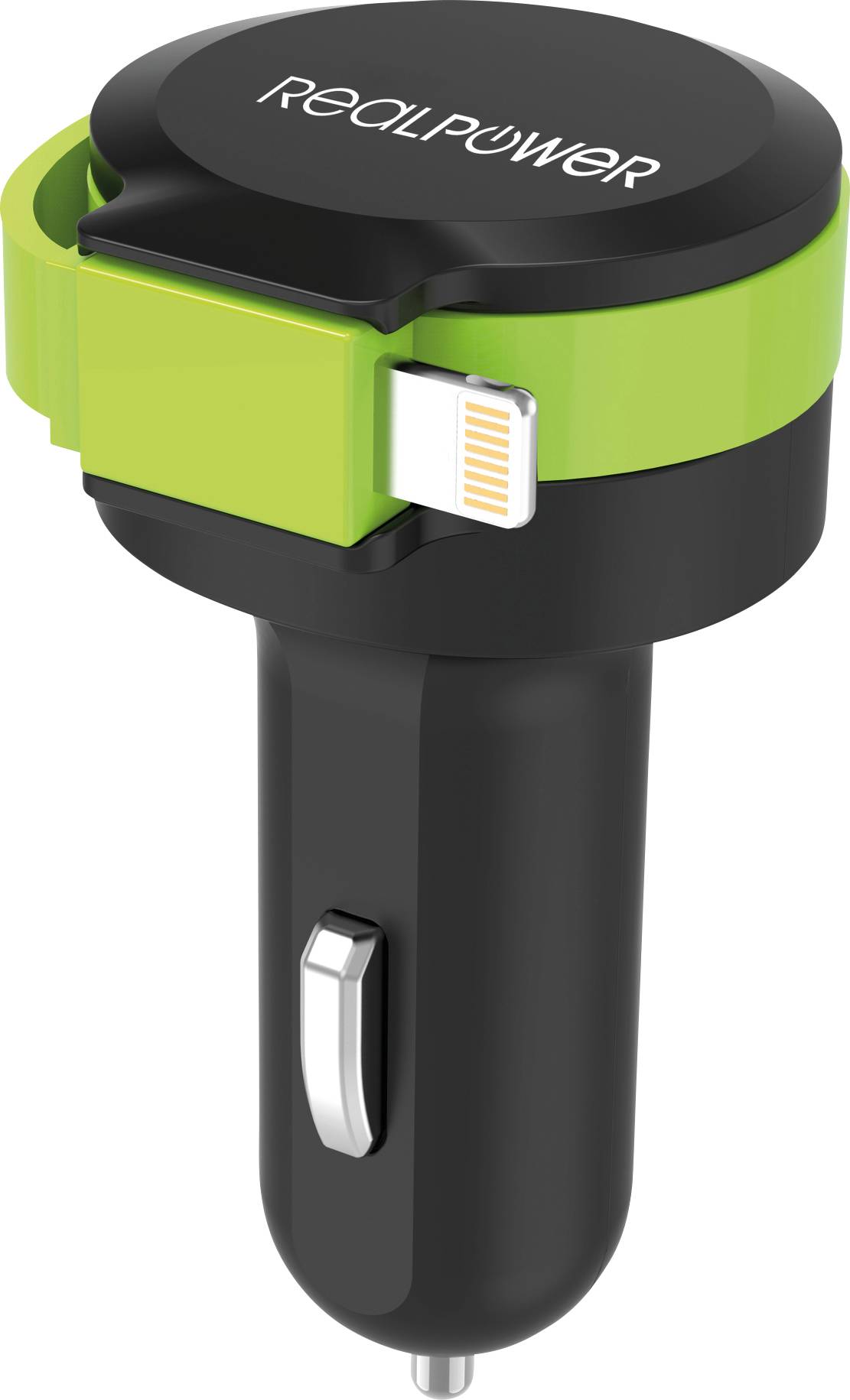 ULTRON - Realpower - Auto-Netzteil - 4.8 A - 2 Ausgabeanschlussstellen (USB, Lightning)-2