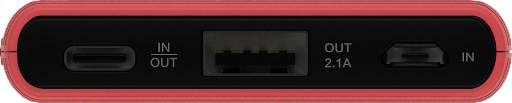 TERRATEC P50 Pocket - Powerbank - 5000 mAh - 2.1 A - 2 Ausgabeanschlussstellen (USB, USB-C)-2