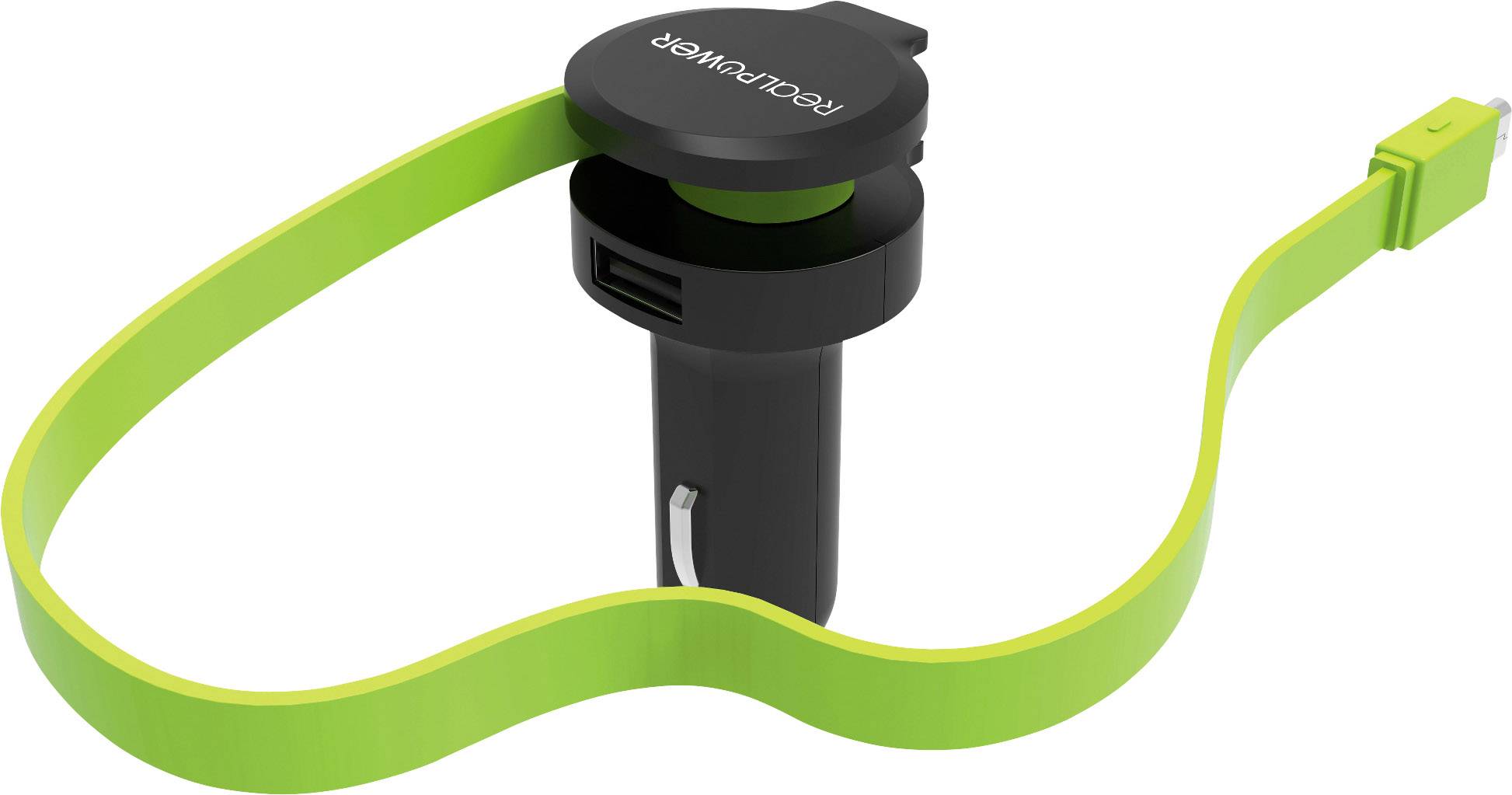ULTRON - Realpower - Auto-Netzteil - 4.8 A - 2 Ausgabeanschlussstellen (USB, Micro-USB Typ B)-1