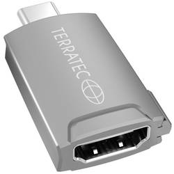 Image of Terratec 306704 USB-C™ Adapter [1x T-Stecker - 1x USB-C™ Stecker] Grau