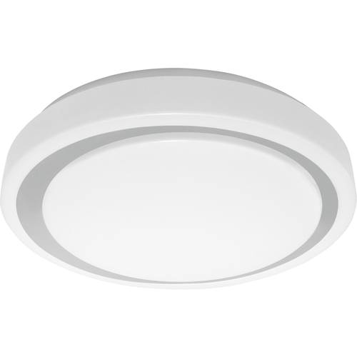 LEDVANCE 4058075486409 SMART+ TUNABLE WHITE Moon 380 GR LED-Deckenleuchte LED 24 W Weiß, Silber