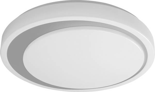 LEDVANCE 4058075486423 SMART+ TUNABLE WHITE Moon 480 GR Deckenleuchte LED LED fest eingebaut  32 W Weiß, Silber