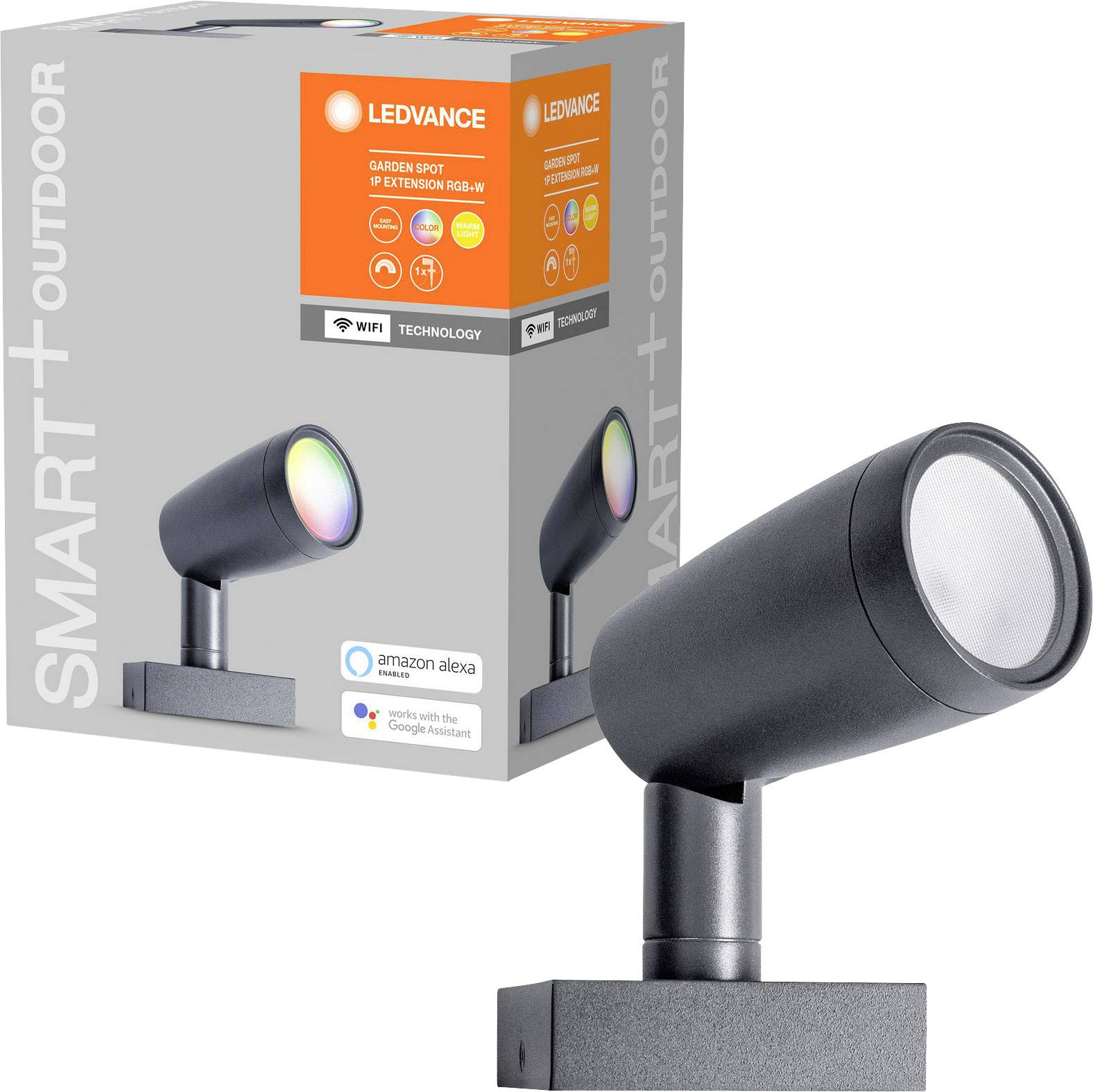 Ledvance LED-Spot Erweit. WiFi, RGBTW SMART+#4058075478398-1