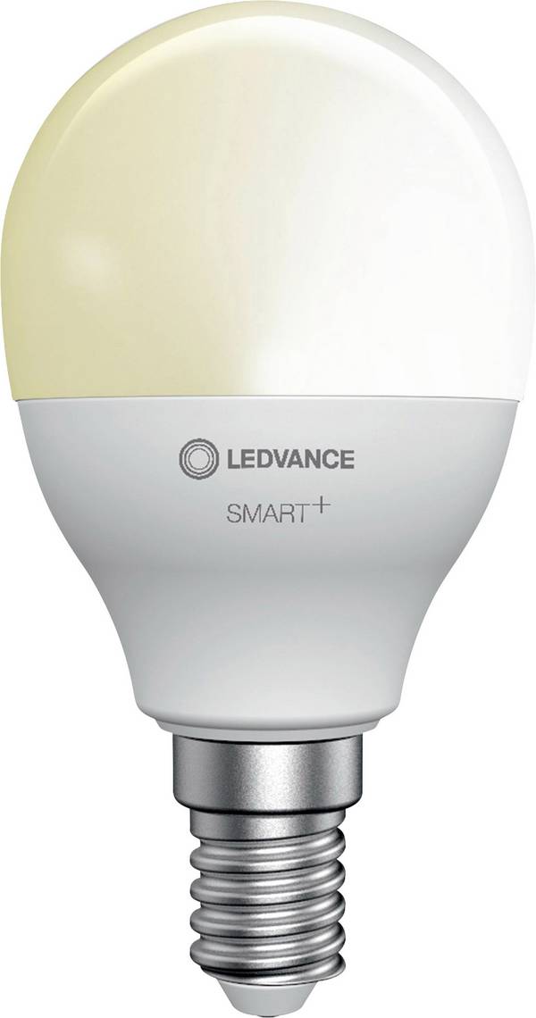 LEDVANCE SMART+ EEK: F (A - G) SMART+ Mini bulb Dimmable 40 5 W/2700K E14  E27 5 W Warmweiß