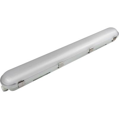 mlight 81-1332 LED-Feuchtraumleuchte EEK: D (A - G) LED  18 W Weiß Grau