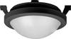 mlight 81-4185 LED-Deckenleuchte EEK: E (A - G) 12 W Schwarz