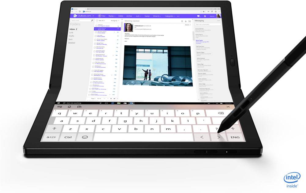 ThinkPad X1 Fold Gen 1 20RL - Tablet - faltbar - Intel Core i5 L16G7 / 1.4 GHz --3