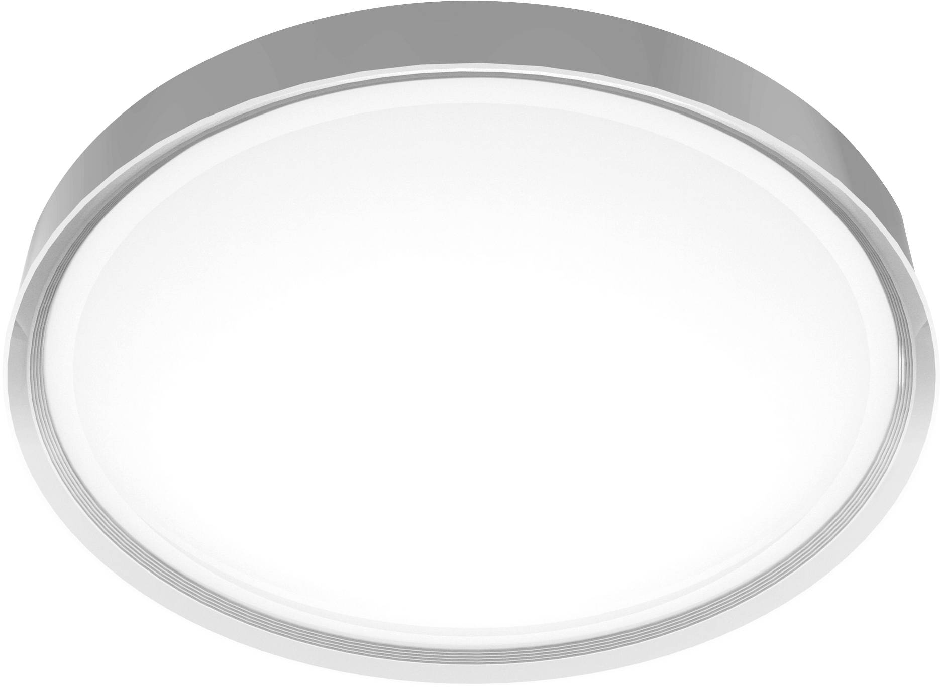 LEDVANCE Orbis 4058075472853 LED-Deckenleuchte mit Bewegungsmelder Weiß, Silber 32 W