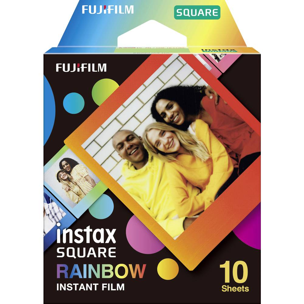 1 Fujifilm instax Square Film Rainbow
