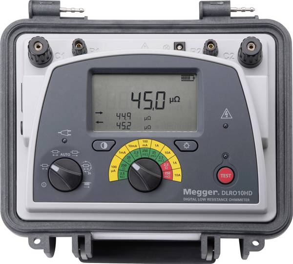 Megger DLRO10HD-NLS Ohmmeter