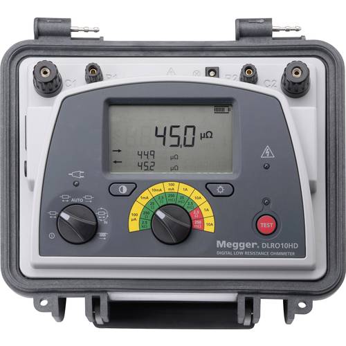 Megger DLRO10HD + DH4C Ohmmeter kalibriert (DAkkS-akkreditiertes Labor)