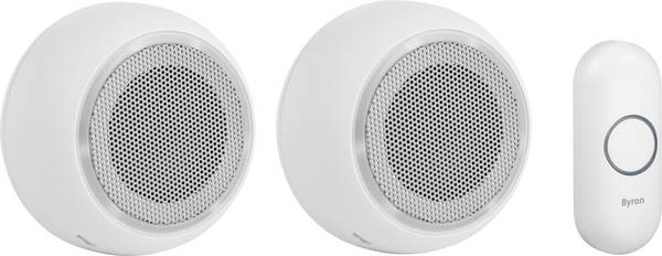 Byron DBY-23514 Funkklingel Komplett-Set mit USB-Anschluss