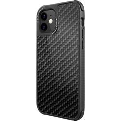 Image of Black Rock Robust Real Carbon Backcover Apple iPhone 12 mini Schwarz