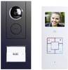 m-e modern-electronics Vistus VD ALU 6310 A Vistus Video-Türsprechanlage Kabelgebunden Komplett-Set 1 Familienhaus Anthrazit