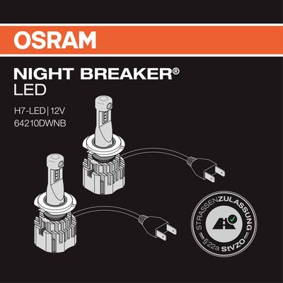 Osram H7 Night Breaker Led Birnen 2 Stück Leuchtmittel!!! Sofort