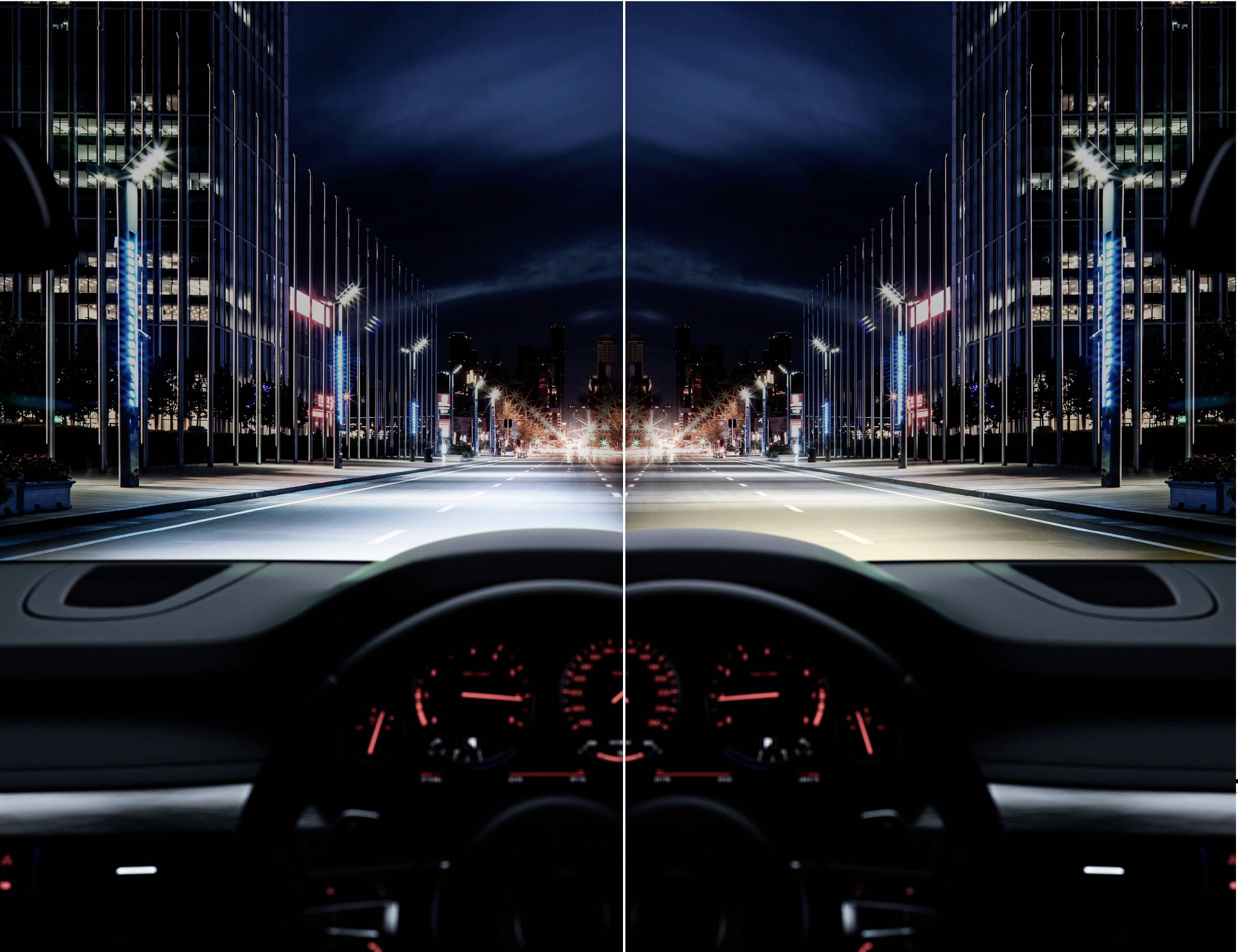 Vergleich der Farbtemperaturen