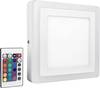 LEDVANCE LED COLOR WHITE SQ 200MM 19W LEDV 4058075227576 LED-Wandleuchte 19 W LED Weiß