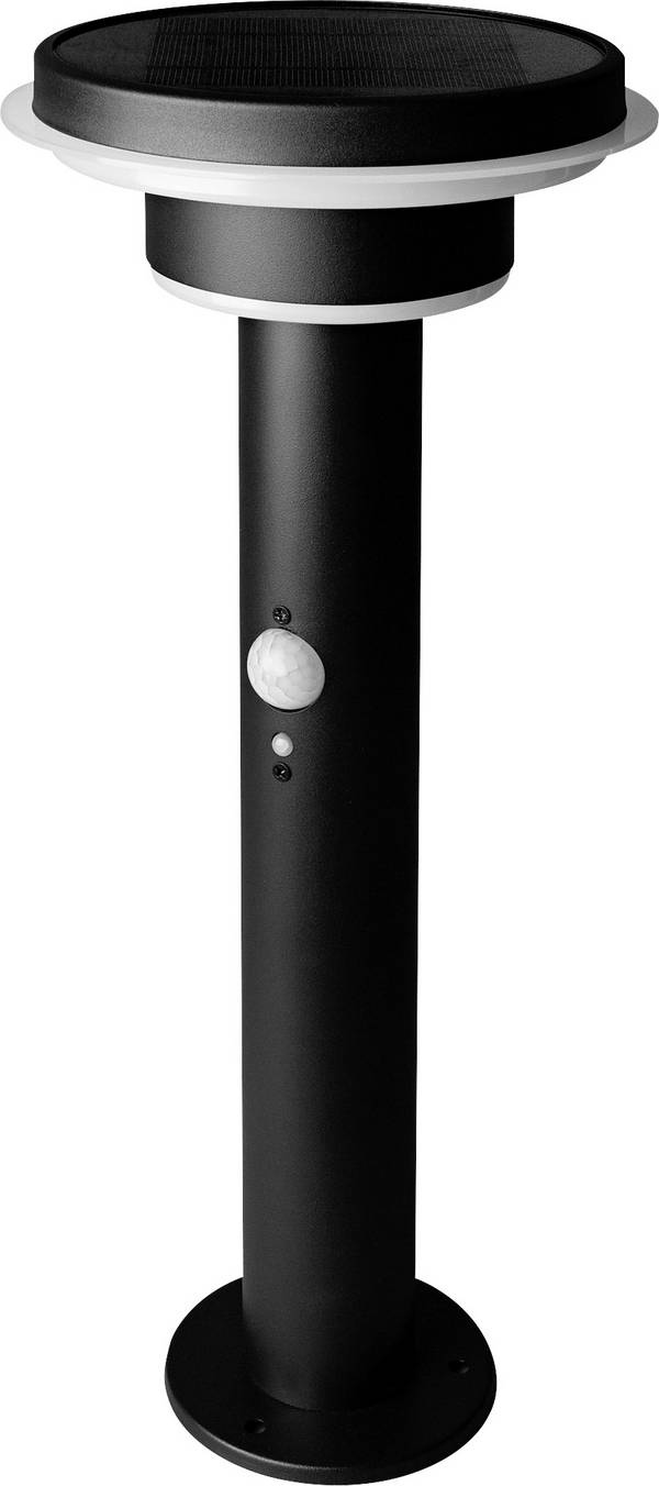 LEDVANCE ENDURA STYLE SOL 2CIRCLE40CM6WBK LEDV 4058075392748 Solar-Außenstandleuchte mit Bewegungsmelder LED 6 W Schwarz