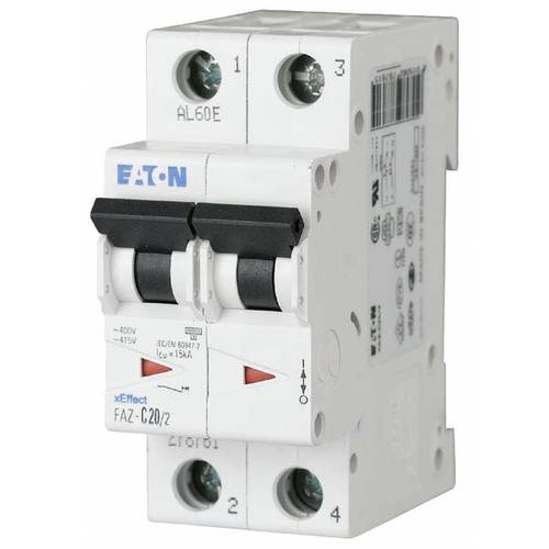 Thumbnail - Eaton 278760 FAZ-C16/2 Leitungsschutzschalter 16 A 400 V/AC