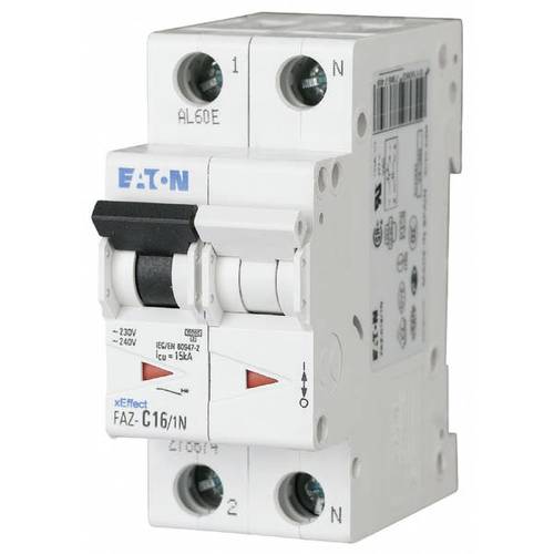 Thumbnail - Eaton 278668 FAZ-C6/1N Leitungsschutzschalter 6 A 230 V/AC