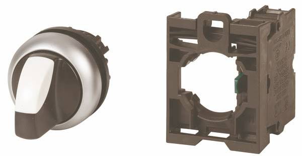 Eaton 216518 M22-WRK/K10 Wahltaste Frontring Kunststoff Knebel Schwarz 1 St. Piece