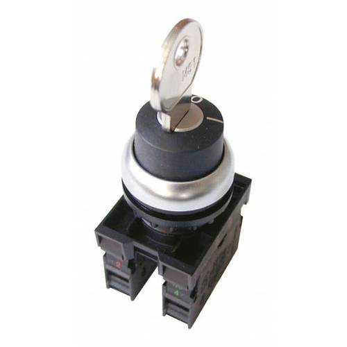 Thumbnail - Eaton 216517 M22-WRS/K11 Schlüsseltaste Frontring Kunststoff Schlüssel Schwarz 1 St.