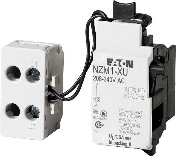 Eaton NZM1-XU208-240AC Überwachungsrelais 1 St. Schaltspannung (max.): 240 V/AC Piece
