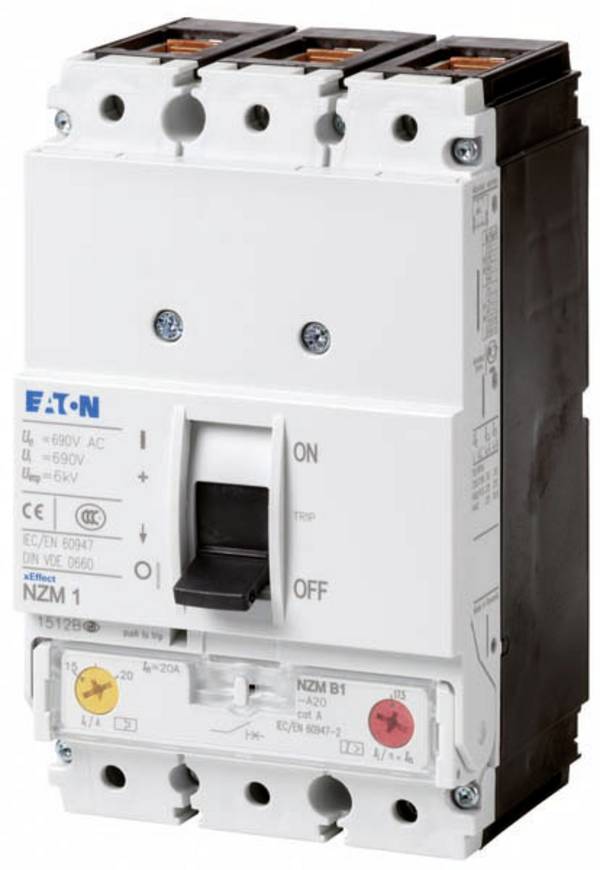 Eaton NZMN1-A63 Leistungsschalter 1 St. Einstellbereich (Strom): 50 - 63 A Schaltspannung (max.): 690 V/AC