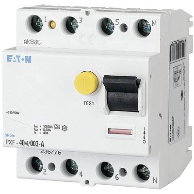 Eaton 236779 PXF-40/4/05-A FI-Schutzschalter 40 A 400 V