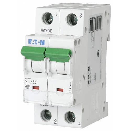 Thumbnail - Eaton 236278 PXL-C6/2 Leitungsschutzschalter 6 A 400 V/AC