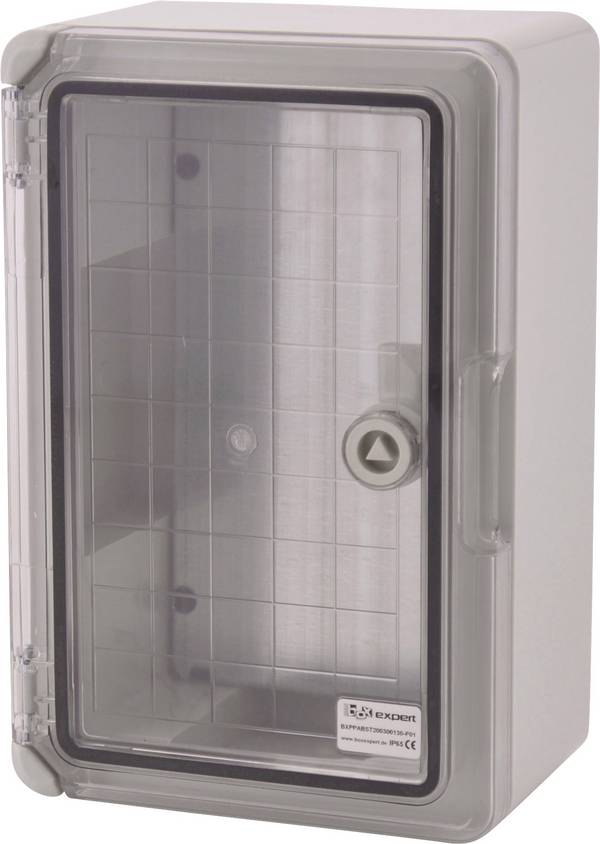 Boxexpert BXPPABST200300130-F01 Schaltschrank 200 x 300 x 130 ABS, Polycarbonat Lichtgrau 1 St.