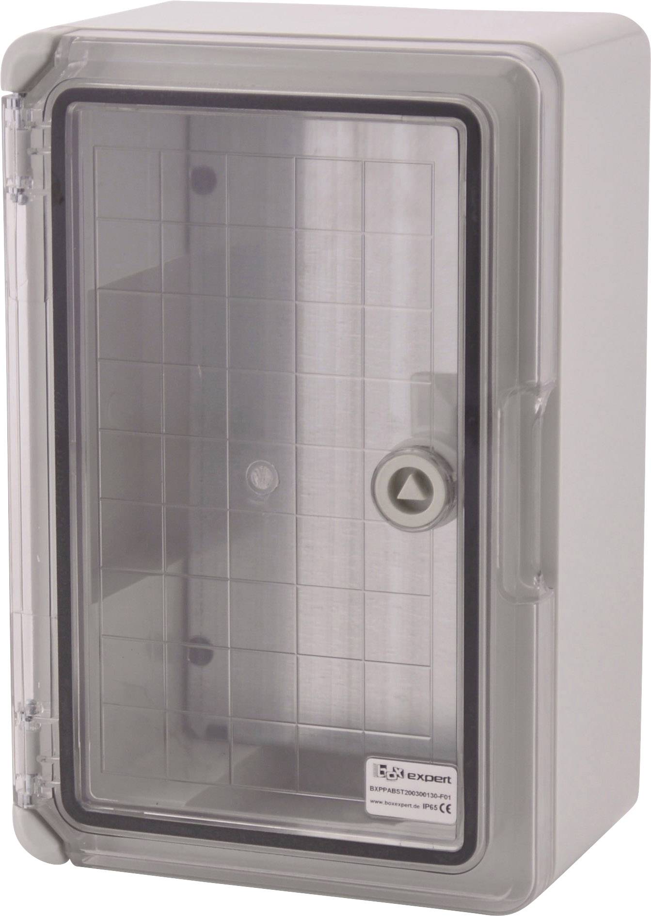 Boxexpert BXPPABST200300130-F01 Schakelkast 200 x 300 x 130 ABS, Polycarbonaat Lichtgrijs 1 stuk(s) afbeelding