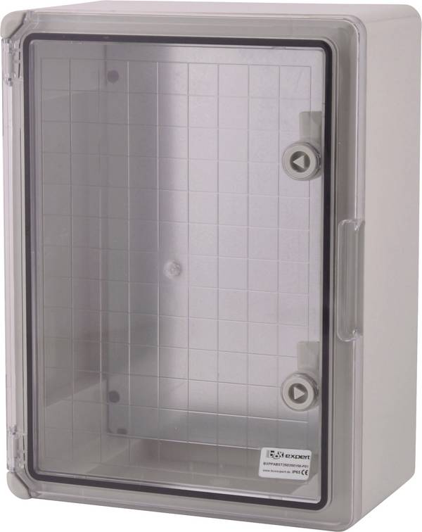 Boxexpert BXPPABST250350150-F01 Schaltschrank 250 x 350 x 150 ABS, Polycarbonat Lichtgrau 1 St.