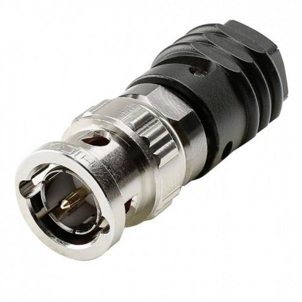 Hicon BNC0.8/3.7-6G-SM BNC0.8/3.7-6G-SM BNC-Steckverbinder  75 Ω 1 St. Single