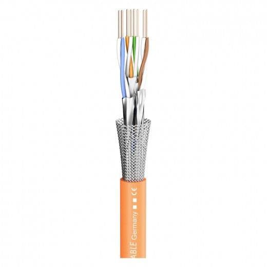 SOMMERCABLE Sommer Cable 580-0275FC Netzwerkkabel CAT 7 Orange Meterware