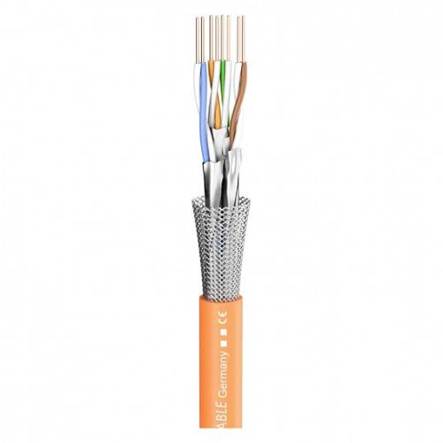 Sommer Cable 580-0275FC Netzwerkkabel CAT 7 Orange Meterware