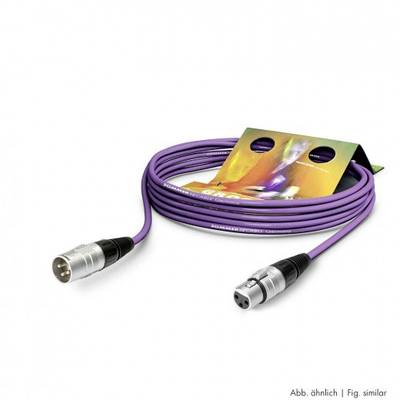 Sommer Cable SGHN-0600-VI XLR Anschlusskabel [1x XLR-Buchse 3 polig - 1x XLR-Stecker 3 polig] 6.00 m Violett