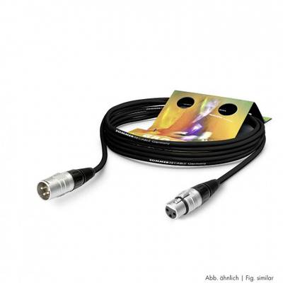 Sommer Cable SGHN-1500-SW XLR Anschlusskabel [1x XLR-Buchse 3 polig - 1x XLR-Stecker 3 polig] 15.00 m Schwarz