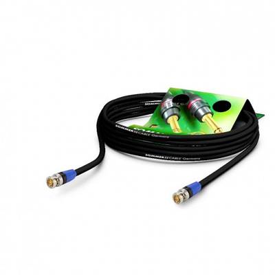 Sommer Cable VTGR-0050-SW-GE Video Anschlusskabel [1x BNC-Stecker - 1x BNC-Stecker] 0.50 m Schwarz
