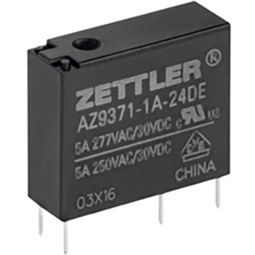 Zettler Electronics AZ9371-1A-5DE Printrelais 5 V/DC 5 A 1 Schließer 1 St.