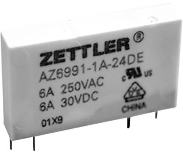 Zettler Electronics AZ6991-1C-24DE Printrelais 24 V/DC 8 A 1 Wechsler 1 St.