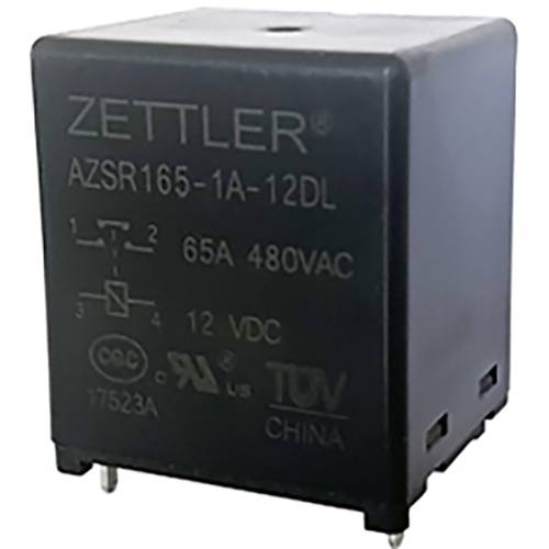 Zettler Electronics Zettler electronics Printrelais 12 V/DC 80 A 1 Schließer 1 St.
