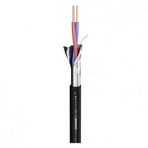 Thumbnail - Sommer Cable 100-0041-01C Mikrofonkabel 2 x 0.34 mm² Schwarz Meterware