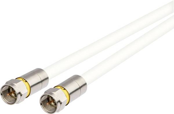 Kathrein Antennen, SAT Anschlusskabel [1x F-Stecker - 1x F-Stecker] 0.60 m 105 dB Geschirmt Mehrfarbig