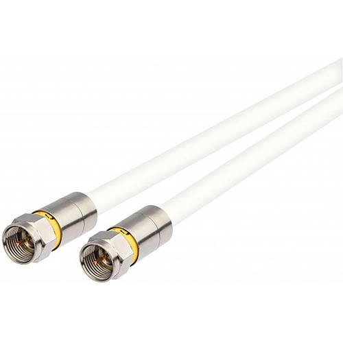 KATHREIN ETF 800/S - 0,8 m - F-Typ - F-Typ - Weiß - F/F - 5MHz-3GHz