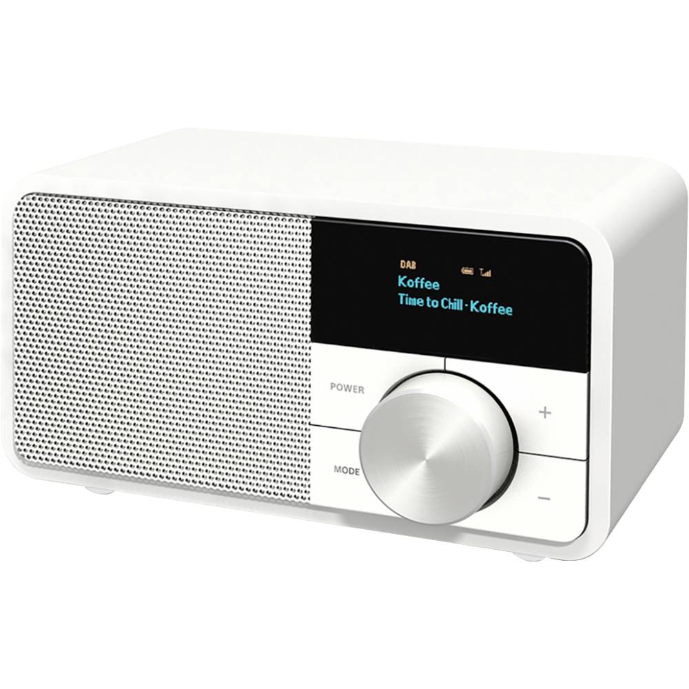 Kathrein DAB+ 1 mini Radio DAB+, VHF (FM) Bluetooth Wit