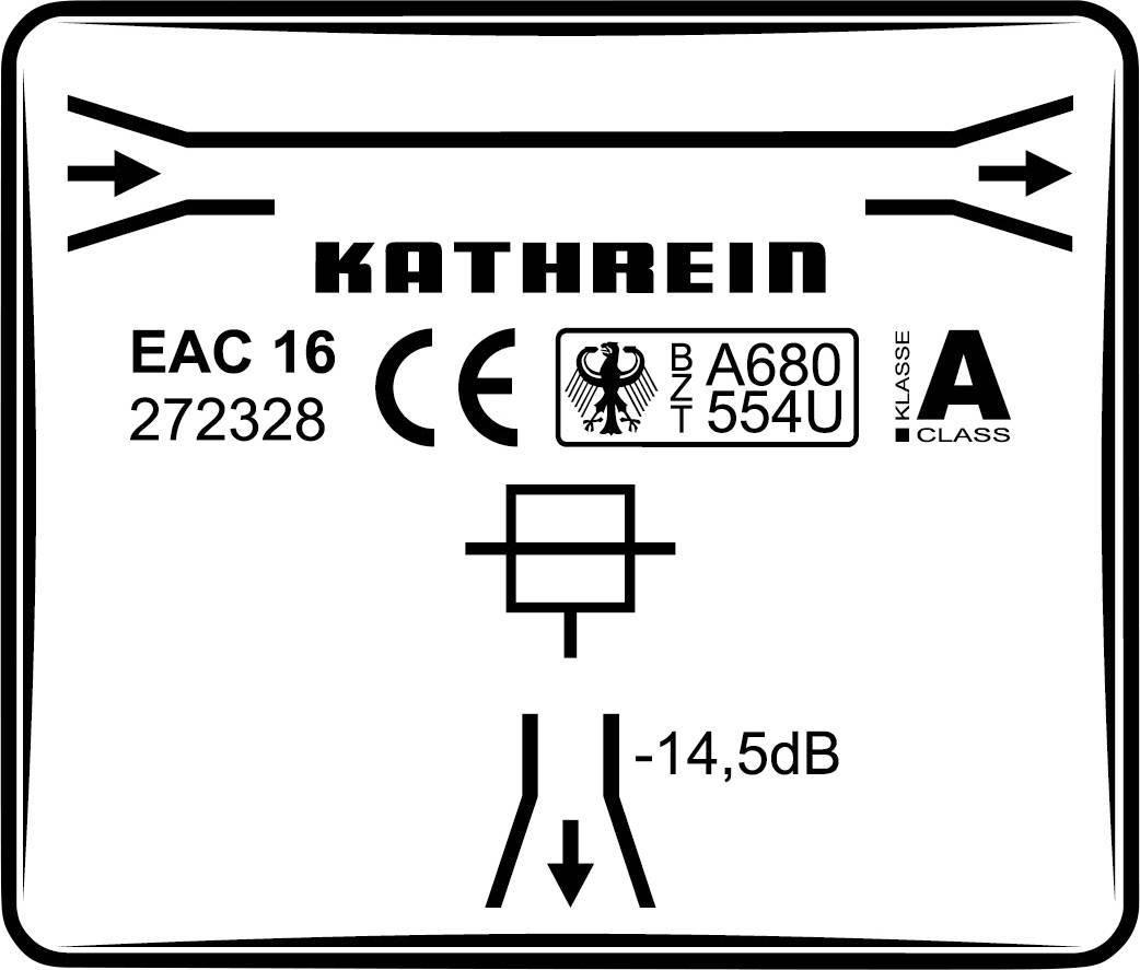 KATHREIN Abzweiger 1fach EAC 16